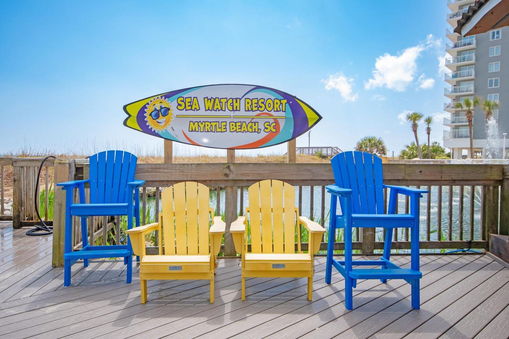 マートルビーチSea Breezeアパートメント エクステリア 写真